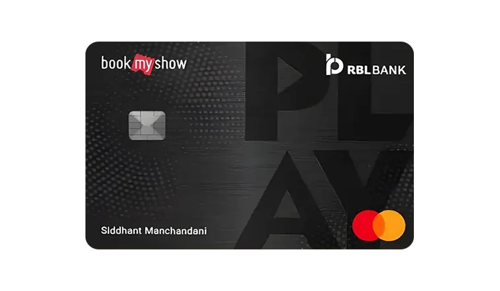 RBL BookMyShow Play Card